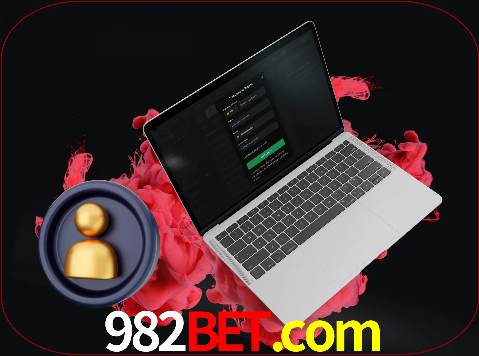 No cabeçalho do site 982bet, clique no botão que o levará a um formulário especial onde terá de introduzir as suas informações actuais.